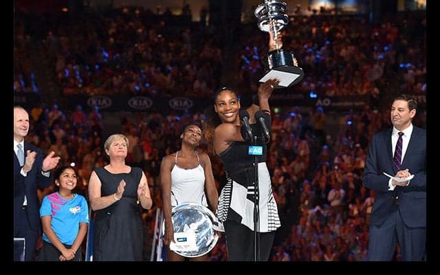  グランドスラムV23で新記録達成のセレナ、世界1位も奪還 [全豪オープン] 