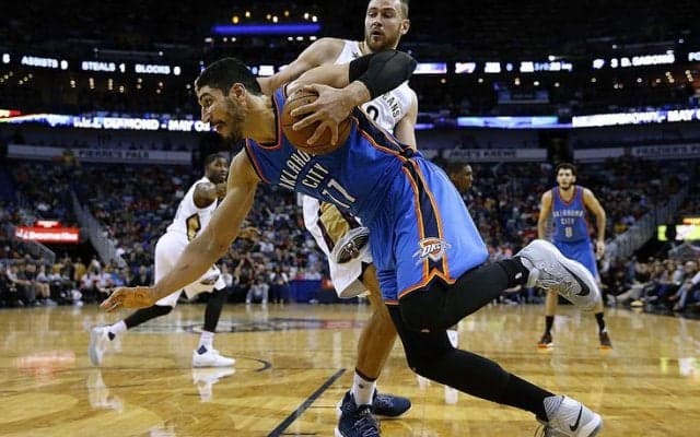 サンダーに激震、チーム3位の得点力を持つエネス・キャンターがベンチを殴って右前腕骨折、長期離脱へ