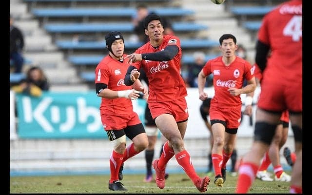  コカ・コーラのラファエレ、まずは入替戦。その先にサンウルブズの「楽しみ」 