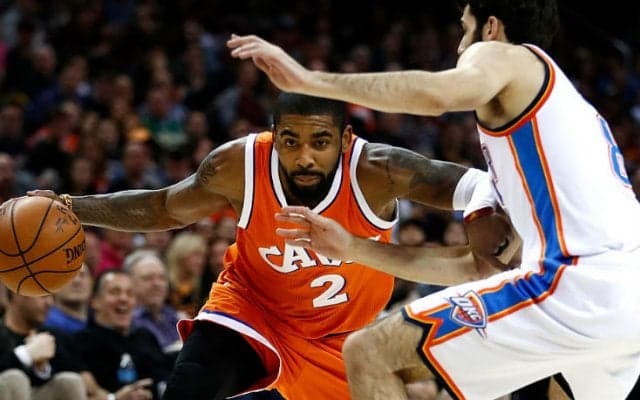 カイリー・アービングがサンダー戦で『キラードリブル』連発、ラッセル・ウェストブルックをも翻弄