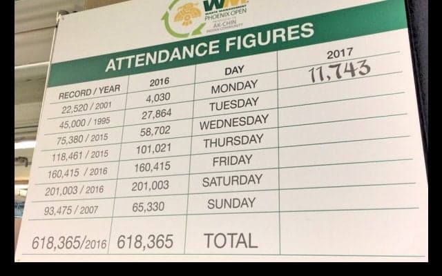 1週間で国内男子ツアー年間ギャラリー数の約2倍！？60万人が熱狂するトーナメント