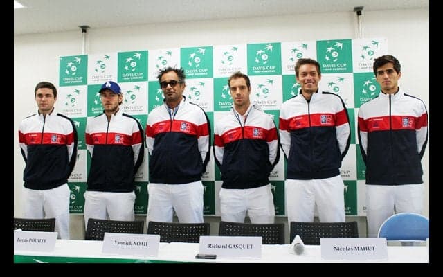  「錦織がいなくても油断はできない」とフランスのノア監督 [デ杯日本対フランス] 