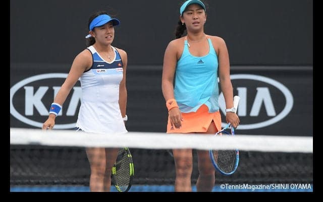  昨年準優勝の穂積絵莉／加藤未唯は準々決勝で中国ペアに敗退 [台湾オープン] 