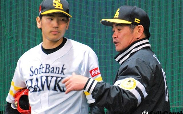 ホークス石川、指揮官の指導受け118球「もっとリズム良く投げるように、と」