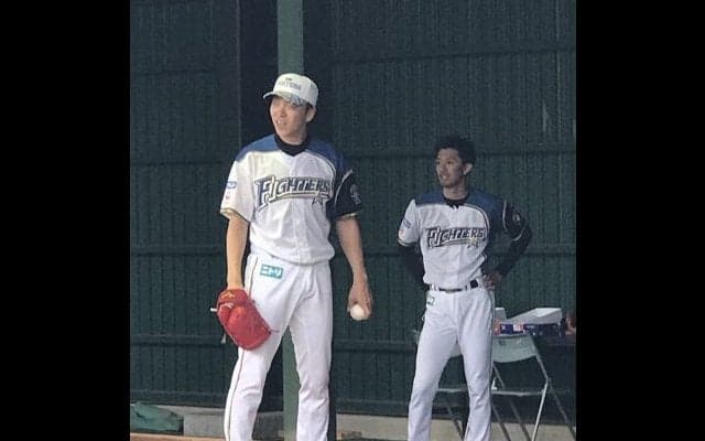 2軍キャンプ調整の増井&宮西、WBCへ決め球調整中