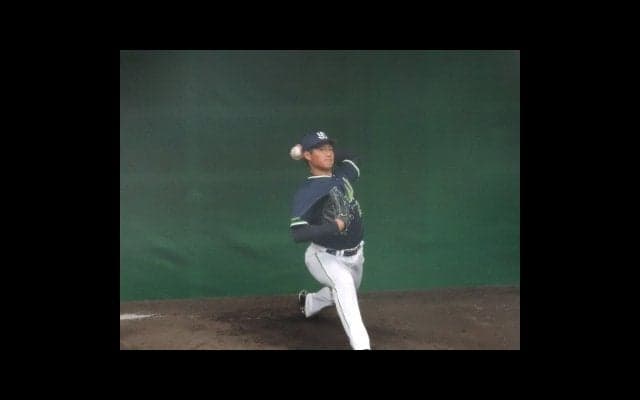 燕ドラ1寺島、プロ初のブルペン入り