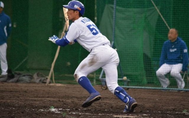 中日・京田、シート打撃で連日の猛アピール！