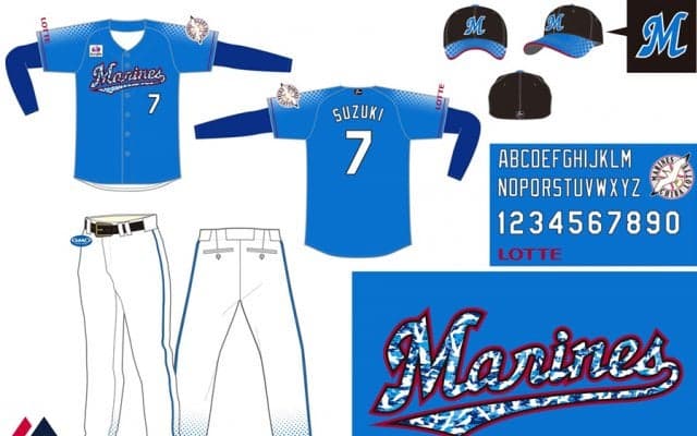 ロッテのマリンフェスタ新ユニの秘密　胸にカモメが18種…「あ、本当だ！」