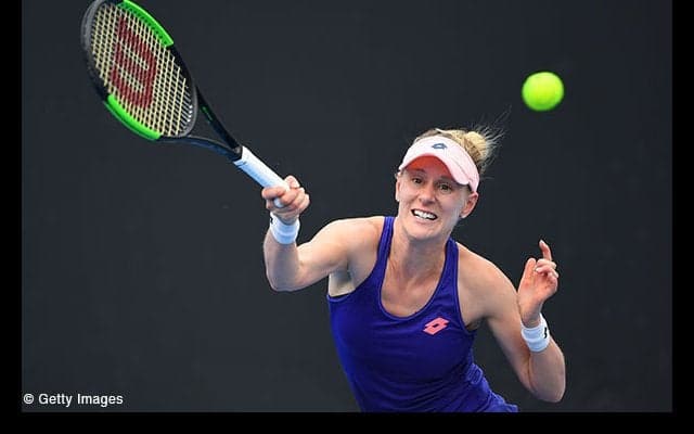  国歌のミスのあと、アメリカが1勝0敗でリード [フェド杯アメリカ対ドイツ] 