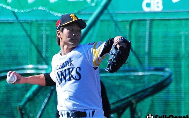ホークス武田＆千賀がWBC球でシート打撃登板　武田「あとはカーブだけ」