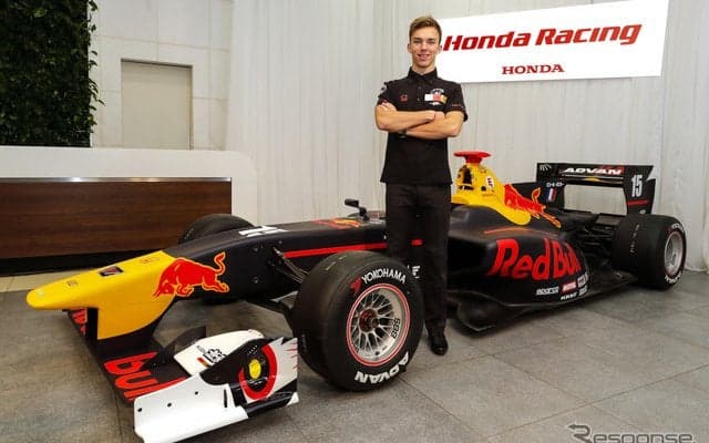 【ホンダ レーシング 2017】SF大物新人ガスリーに訊く…「憧れはアイルトン・セナ」