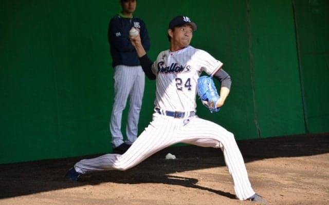 球威満点のヤクルト星、あるぞ新人守護神！