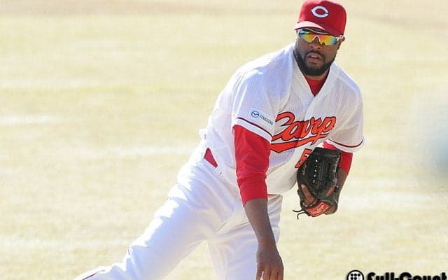 広島ジャクソンがフリー打撃登板　侍・鈴木に「ホームラン打たれずよかった」