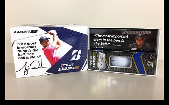 タイガー・ウッズ契約記念！特別版「TOUR B330S」を5名様にプレゼント！