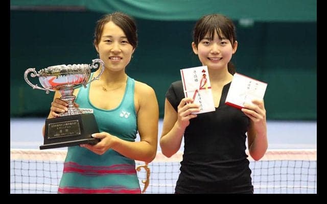  トップシードの桑田寛子が17歳の荒川晴菜を下して大会初優勝 [第53回島津全日本室内] 