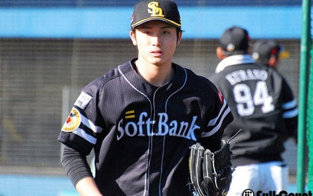 ソフトB高橋純平「今年は何とか1軍に」　課題は変化球「腕の振りが悪くなる」