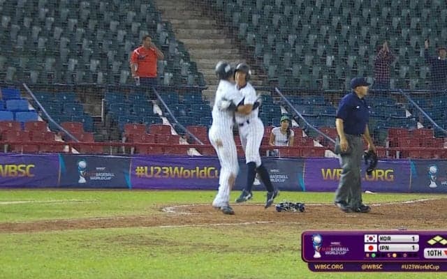 【動画ハイライト】WBSC U-23ワールドカップスーパーラウンド初戦 日本vs韓国