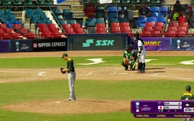 【動画ハイライト】WBSC U-23ワールドカップ 日本対オーストラリア 5回裏 吉持の犠牲フライ