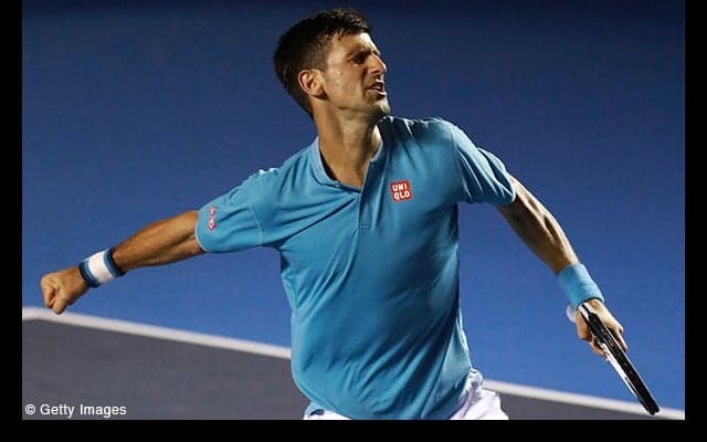  ジョコビッチが勝利で復帰、全豪2回戦敗退以来 [アビエルト・メキシカーノ・テルセル] 