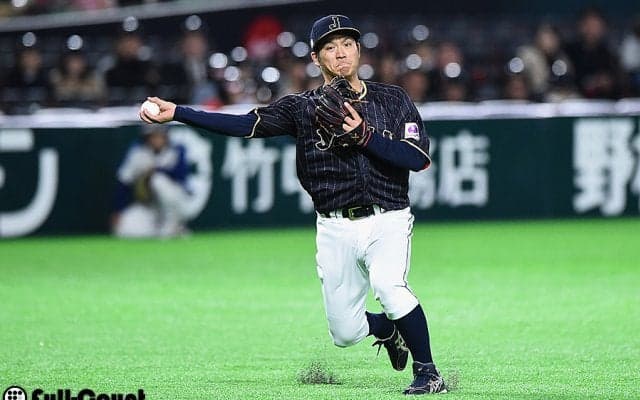 広島田中、侍初先発でアピール成功　小久保監督は絶賛「スタメンありえる」