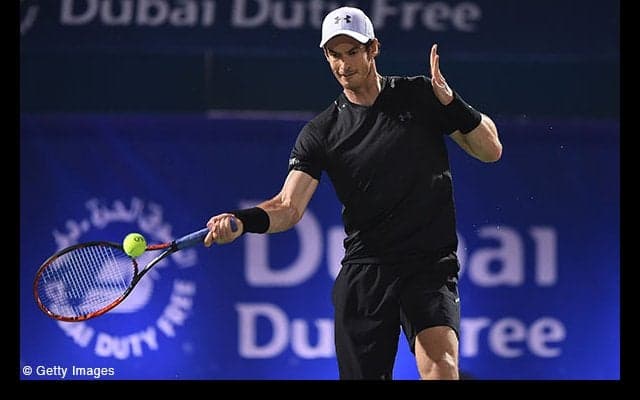  マレーがガルシア ロペスを破り、準々決勝進出 [ドバイ・デューティーフリー選手権] 