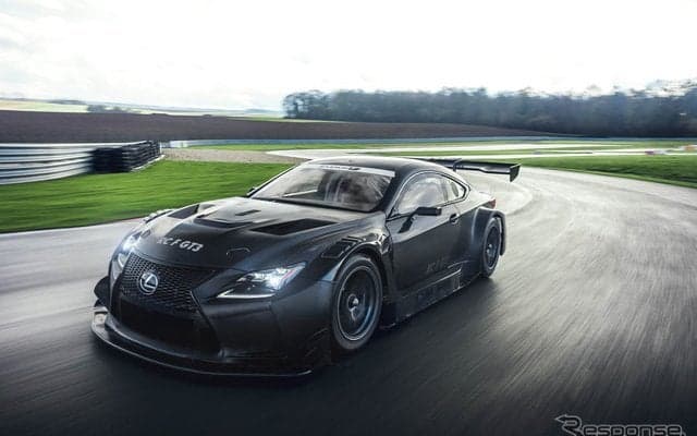 レクサスRC F のGT3レーサー、欧州GTオープン参戦が決定