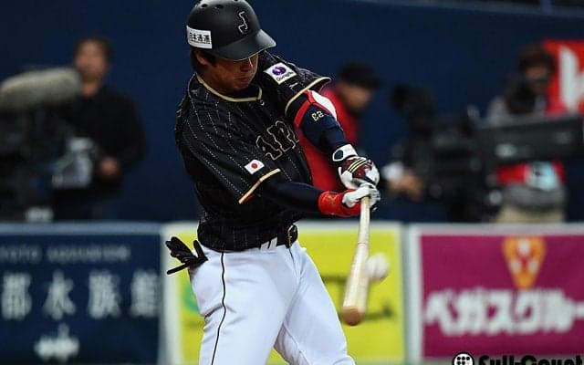 侍J山田が見せた適応力、DH3戦目で2安打「だんだん要領をつかめてきた」