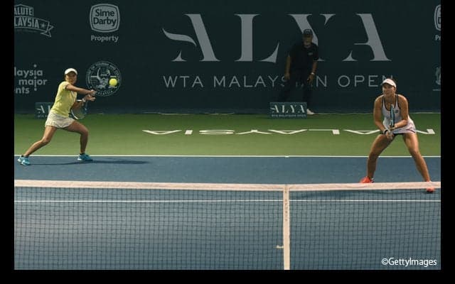  第4シードのメリチャー／二宮真琴が接戦を制して決勝進出 [マレーシア・オープン] 