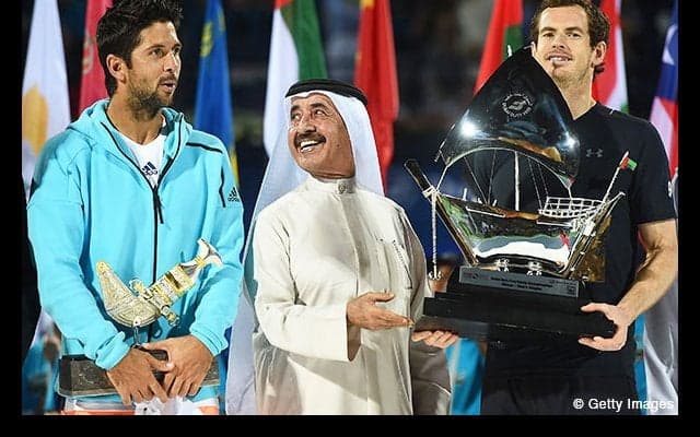  世界1位マレーが今季初タイトルを獲得 [ドバイ・デューティーフリー選手権] 