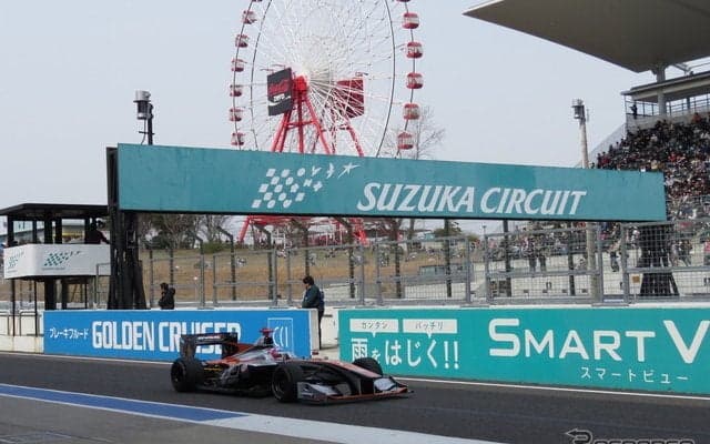 【スーパーフォーミュラ 第0戦】鈴鹿ファン感デモ戦、王者・国本が“先勝”…注目ガスリーら新顔も初陣飾る