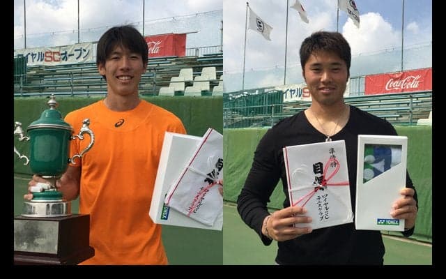  シングルスは三好健太、ダブルスは喜多文明／野口政勝が優勝 [春季ロイヤルSCオープン2017／男子] 