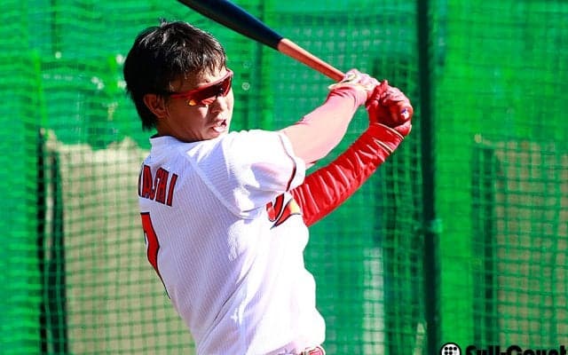 広島堂林が大暴れ、豪快弾含む3安打2打点　外野の定位置奪取へ猛アピール