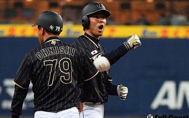 値千金V打の侍J・秋山、青木の言葉に感謝「チーム全員の気持ちが乗った1本」