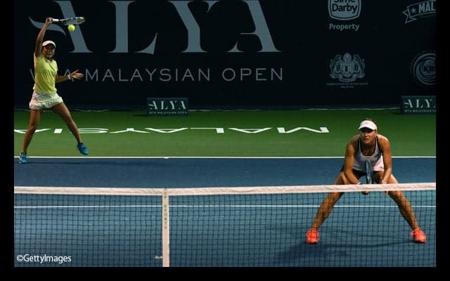  メリチャー／二宮は決勝でバーティ／デラクアに敗退、バーティが単複2冠 [マレーシア・オープン] 