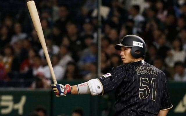51鈴木 誠也（広島東洋）  日の丸を背負う選ばれし戦士たち