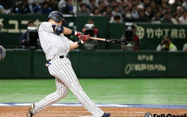 侍の4番筒香が右中間へ特大2ラン　貴重な追加点で再びリード広げ5点差に