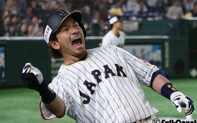 松田が侍J1号3ラン！　4安打4打点爆発「監督に感謝したい」