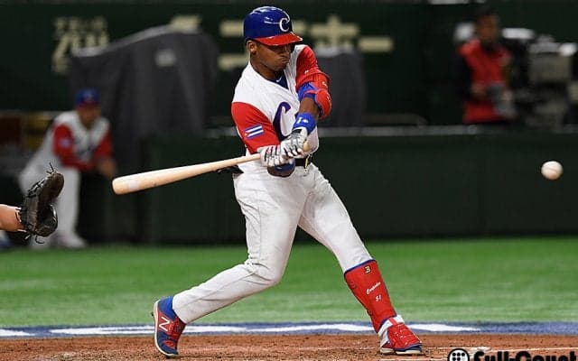 キューバが中国戦で4点先制　セスペデス＆サントスの俊足コンビが活躍