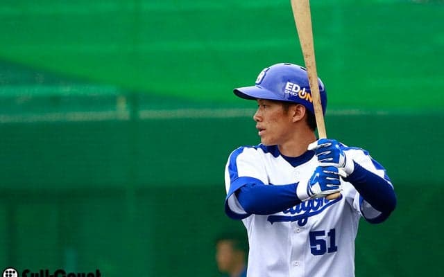 中日ドラ2京田がプロ初サヨナラ打！　巨人西村から鮮烈な逆転2点二塁打