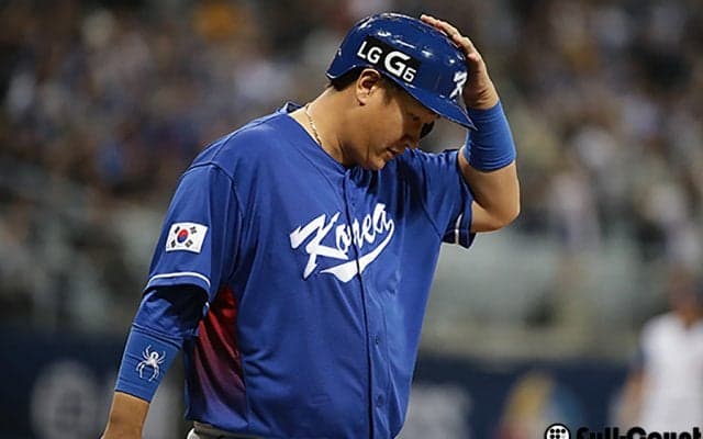 台湾の4番手右腕ファン、死球で退場宣告　投手陣は4死球出し、頭部死球も