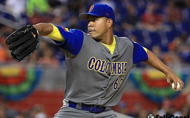 コロンビアが米国に2点先制！　5回2死から3者連続二塁打、均衡破る