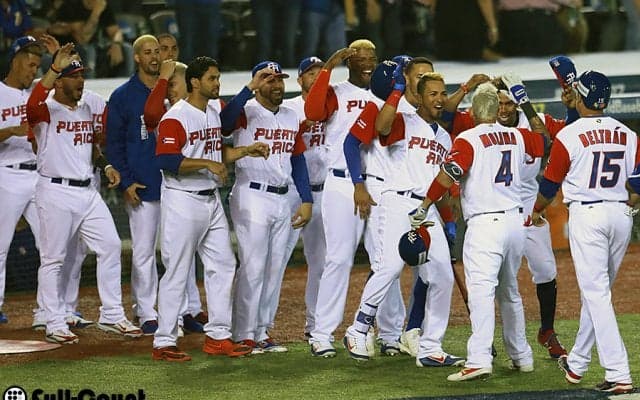 前回準Vプエルトリコがベネズエラに圧勝！　10安打11得点で7回コールド勝ち
