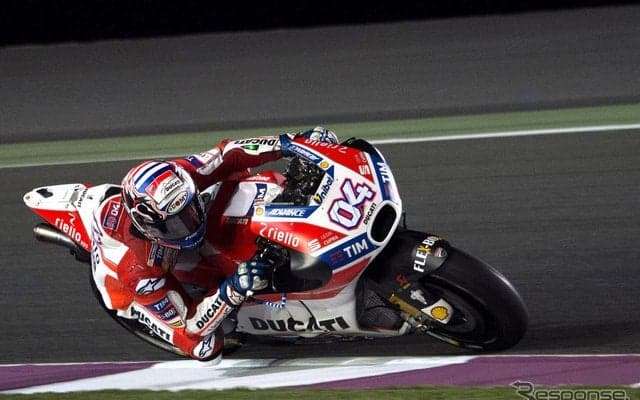 【MotoGP】カタールで開幕前最後のテストがスタート、初日トップはドヴィツィオーゾ