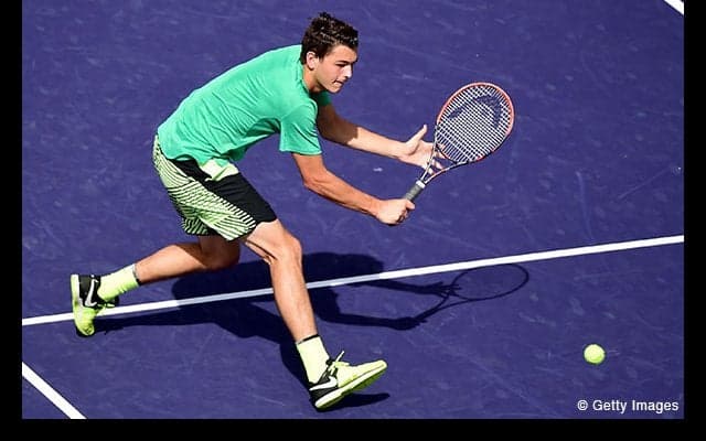  19歳フリッツが大会初勝利、ペールを破る [BNPパリバ・オープン] 