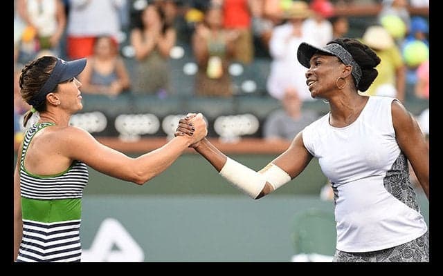  ビーナス・ウイリアムズが3つのマッチポイントをしのいでヤンコビッチに勝利 [BNPパリバ・オープン] 