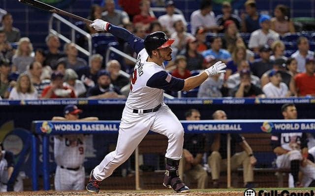 米国、カナダに8得点圧勝＆2位で2次Rへ　MLB2冠アレナド3ラン、投手陣も零封