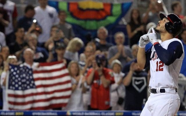 大勝のアメリカ　2勝1敗で2次ラウンド進出を決める