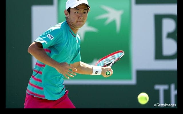  西岡良仁がベルディヒに逆転勝利で初のマスターズ16強 [BNPパリバ・オープン] 