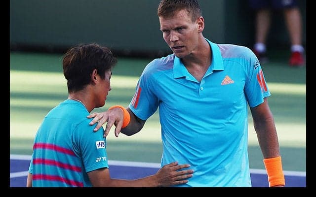  ワウリンカ、モンフィスは4回戦へ、ベルディヒは西岡に逆転負け [BNPパリバ・オープン] 