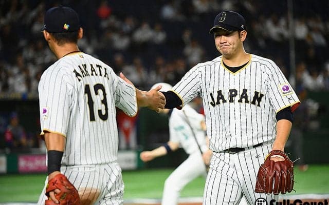 侍・菅野、4回4失点＆74球で降板　役割果たせず「粘ることできなかった」